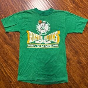 Boston Celtics Green NBA Champions T-Shirt